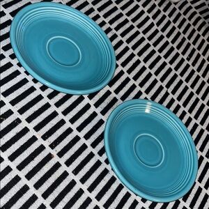 Genuine Fiestaware Plates Vintage